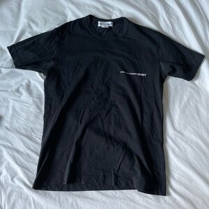 Black cdg tshirt